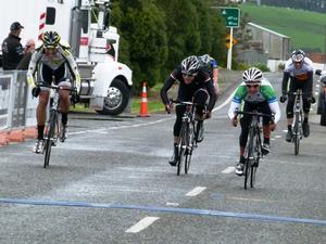 Nick Lovegrove was second to Auckland's Alex Ray (H and J Smith Outdoor World &#8211; Avanti Plus) on the mornings 48 kilometre stage three from Riverton to Tuatapere 